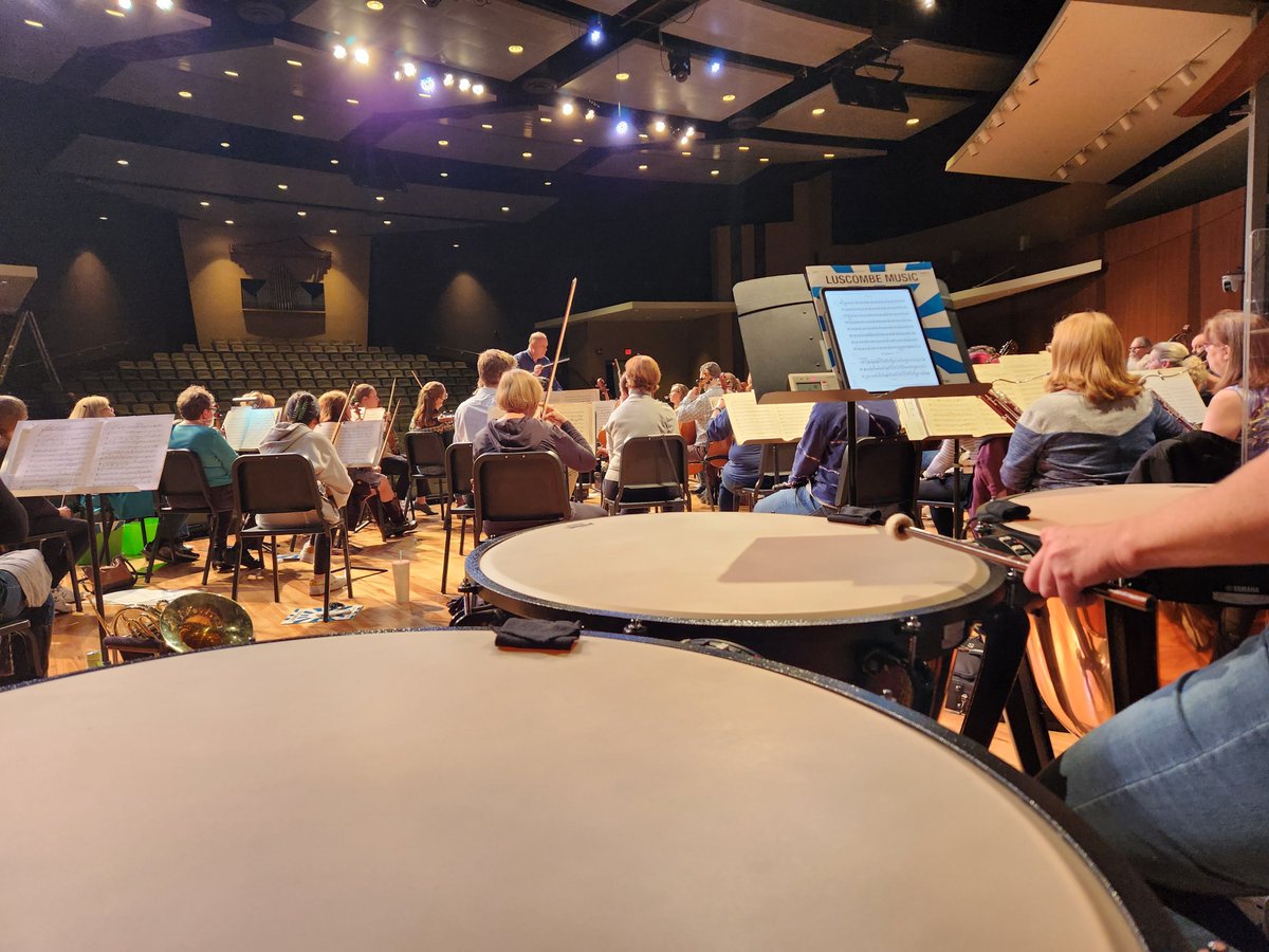 ESOMusic's tweet photo. Rehearsal is underway for our #Ukrainian #Symphony concert this Sunday! https://t.co/7xQu3L5uNX