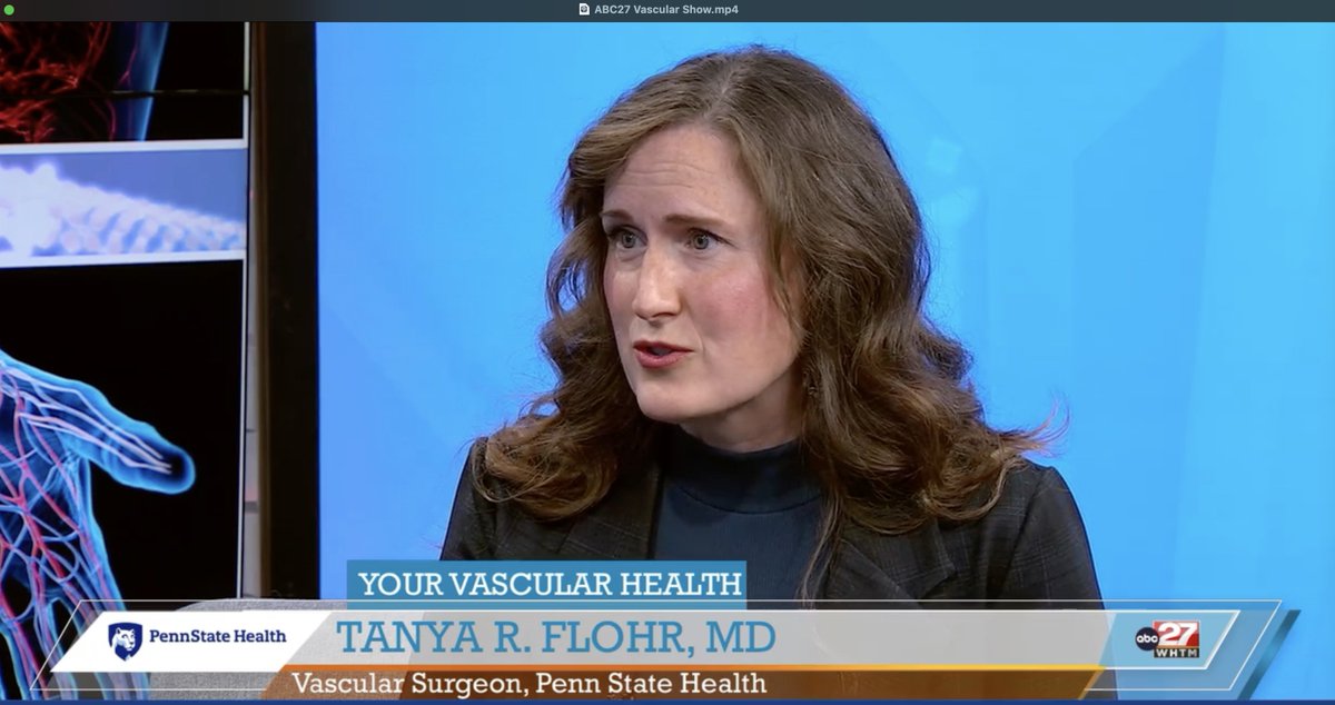 Thank you <a href="/abc27/">ABC 27</a> for hosting Penn State Vascular Surgery team last night!
#YourVascularCare <a href="/PennStHershey/">Penn State Health</a>