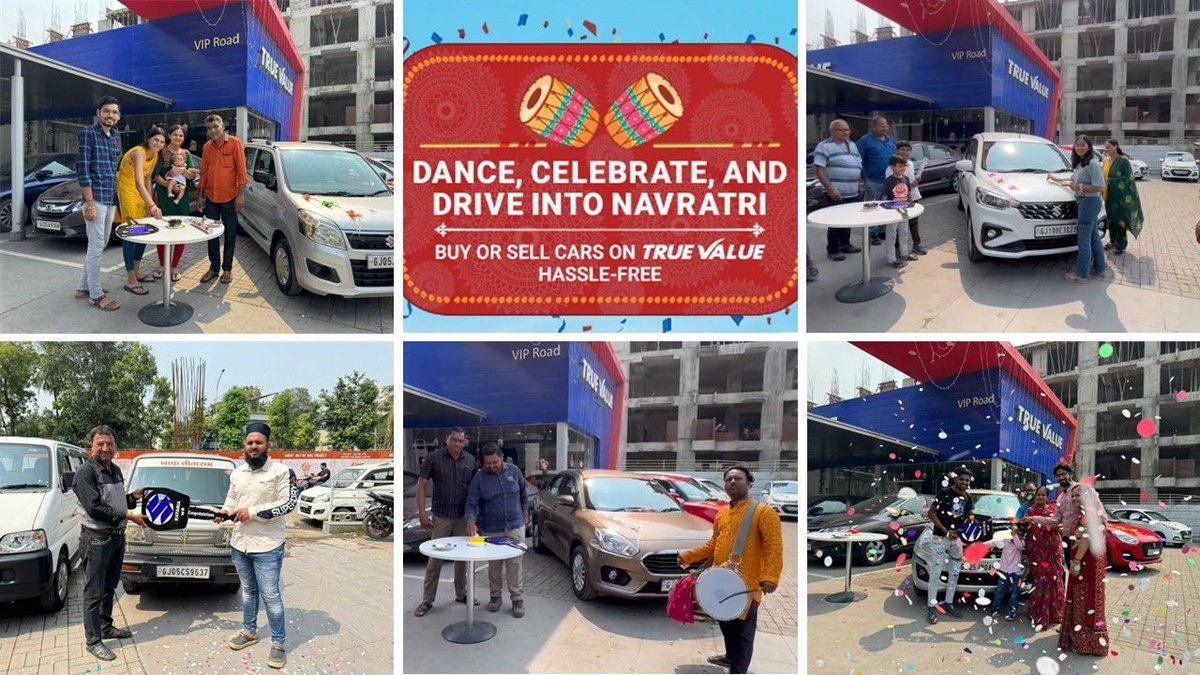 explorermayankA's tweet photo. this festive season, upgrade to 4 wheeler and get upto 1 year warranty, certified vehicle with 376 checkpoints, easy finance and peace of mind with transparency in all the documentation.
#MoveWithTrust #TrustInTrueValue #MarutiSuzuki https://t.co/KsNxSoc5jC