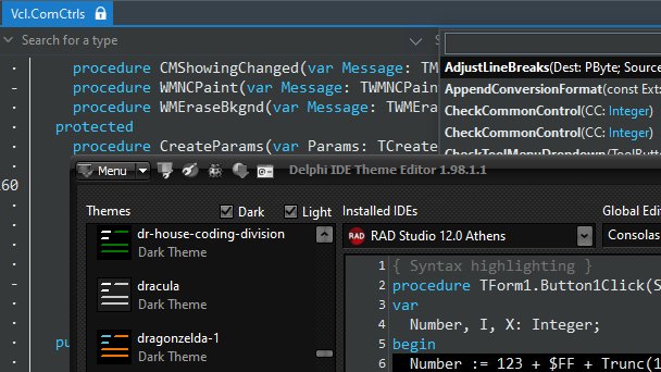 RRUZ's tweet photo. Just released: a new version of DITE 1.98.1.1 with support for RAD Studio 12 Athens.

 https://t.co/DqOuRZELGk https://t.co/qUQLNXqKR3