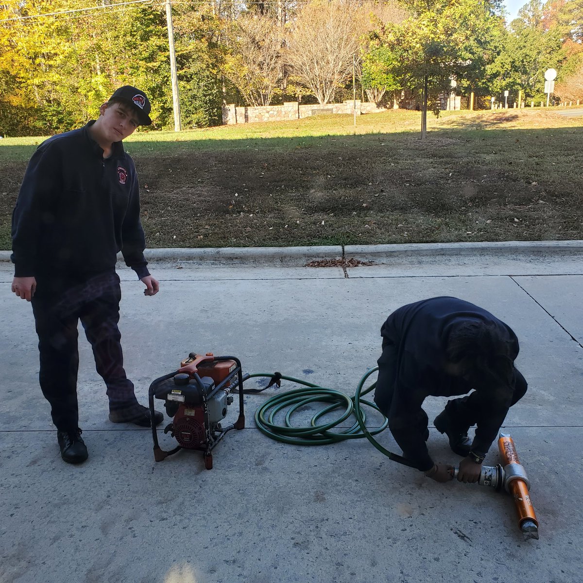 ChccsFire's tweet image. Partnerships are HUGE in what we can accomplish. This day we learned about and participated in first of the month checks and duties. @CarrboroFire @chccs @CTEforNC @CTEWorks @KBreweur