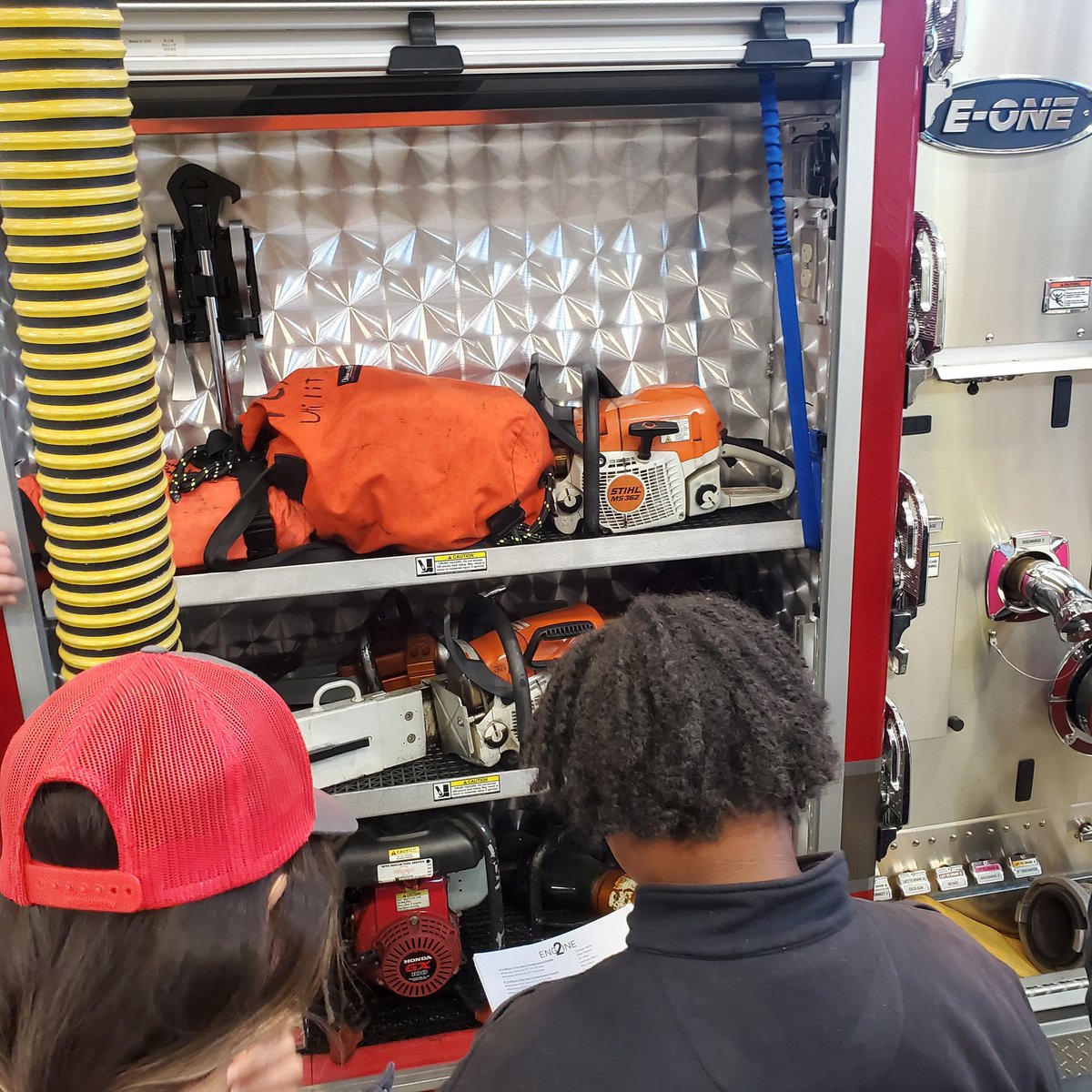 ChccsFire's tweet image. Partnerships are HUGE in what we can accomplish. This day we learned about and participated in first of the month checks and duties. @CarrboroFire @chccs @CTEforNC @CTEWorks @KBreweur