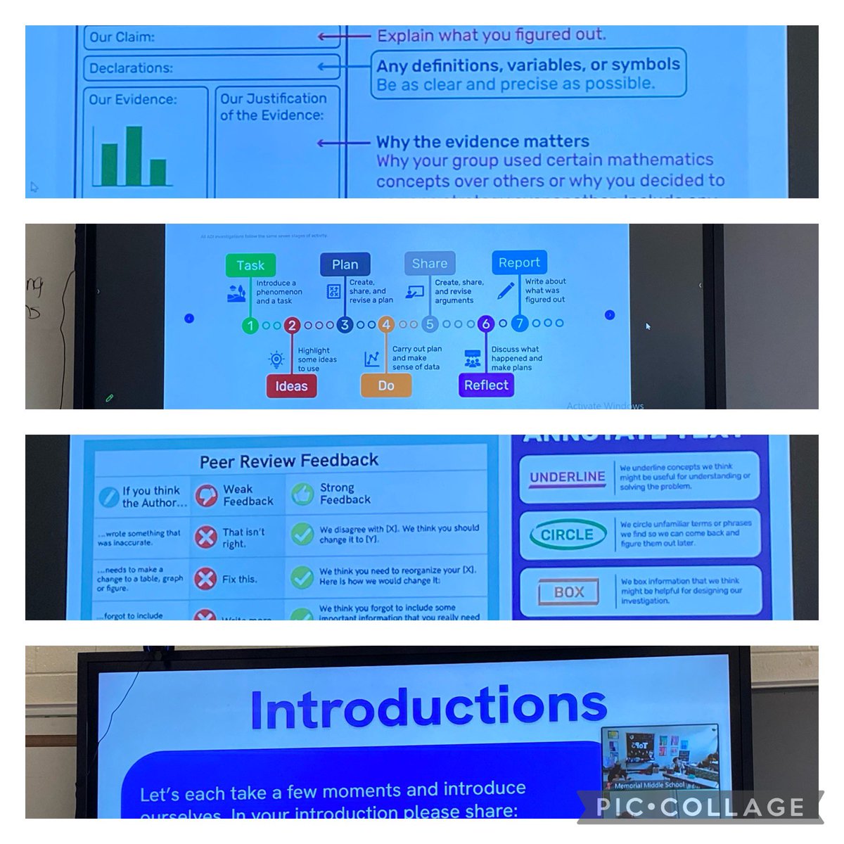 RcpsMath's tweet image. 6th grade math teachers @cms @mms are coming together virtually to learn about the @ArgumentDrivenM! I love how this resource supports the expectations of our @GaDOEMath standards! #mathematicalmodeling
