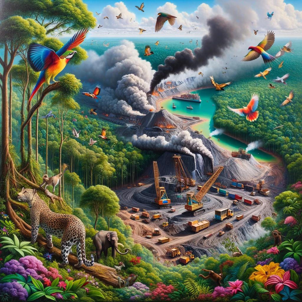 No a la minería a cielo abierto en Panamá! Nuestra tierra no está en venta. Exigimos transparencia y respeto por la naturaleza. 🚫🏞️ #PanamáLibreDeMinería #NoALaMina #ElAguaValeMasQueElOro @ambientepma @UNEnvironmentEs Únete a la lucha por nuestro futuro