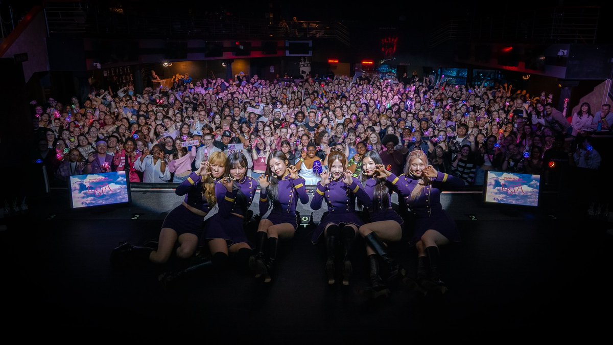 LeoPresents's tweet photo. PURPLE KISS 💜
2023 THE FESTA TOUR
Live in Columbus, OH!

#퍼플키스 #PURPLE_KISS
#PURPLE_KISS_THE_FESTA_TOUR https://t.co/Wvxsz4ELjq
