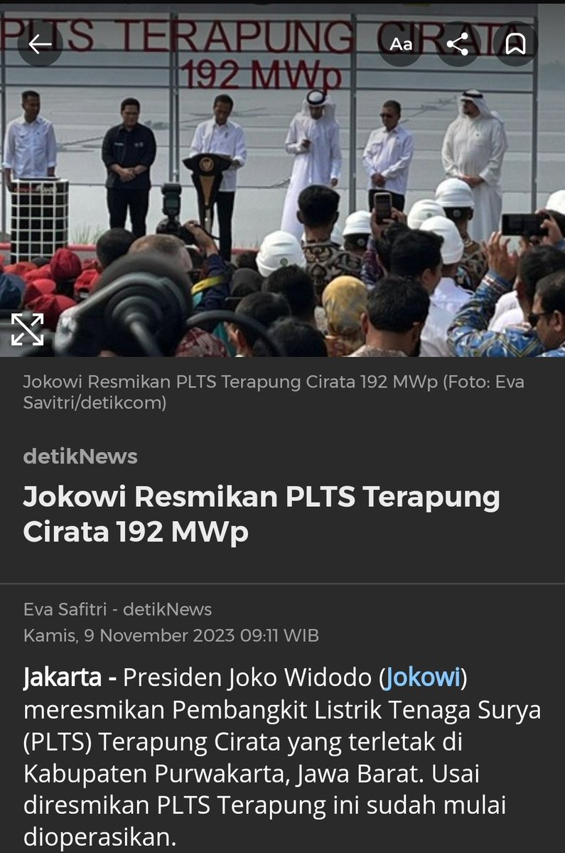 Kl begini kog gaada yg teriak2 antek aseng atau proyek titipan negara2 Timteng yak? Kadrun standar ganda nih...