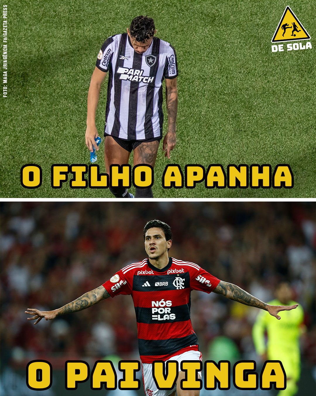 Memes, São Paulo 3 x 0 Flamengo