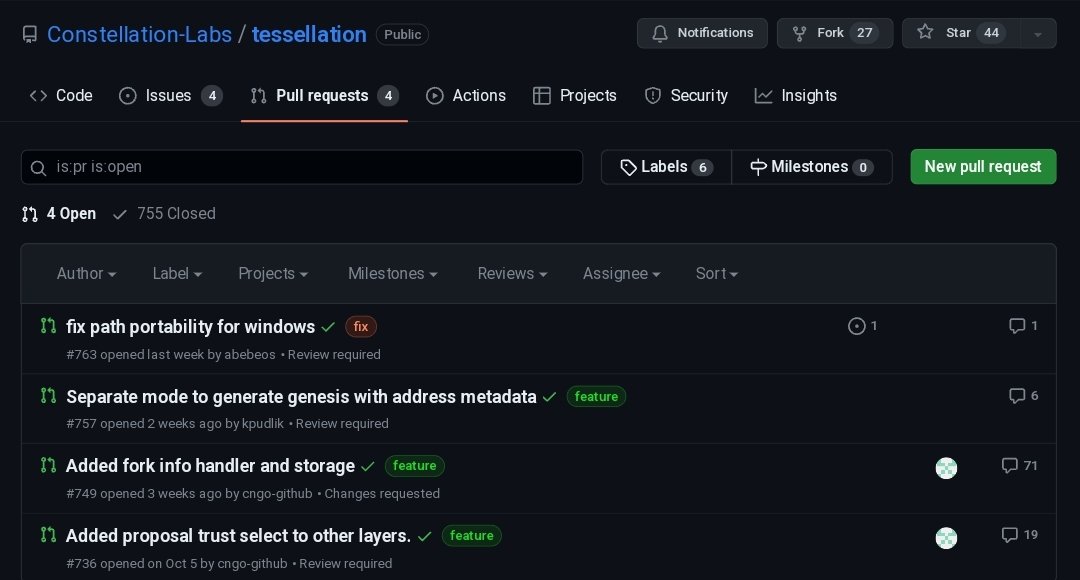Dagnum_PI's tweet photo. 🚨 JUST IN- PRO spotted in @Conste11ation GitHub 🔥
🌟Proof of Reputable Observation (PRO) – a revolutionary system that empowers the Constellation network with trust and security! At its heart are trust labels, a game-changing feature that lets you rate nodes just like you would a favorite movie or a trusted product.
🔒 Trust labels are off-chain gems, personal to you, that you assign to nodes when they join the network. They range from -1, signaling caution, to +1, denoting full trust. This isn't just a number; it's a reflection of your confidence in a node's security and intentions.
🤝 Imagine giving a node you've vetted a high trust score, like a 0.9, because you know it's rock-solid secure. Or tagging your own nodes with a 0.7 because, well, you trust yourself! Even a neutral 0.5 can be used for nodes that aren't bots but are still an unknown quantity.
⚠️ But it's not all positive scores. If you suspect foul play or botnet activity, you can assign negative trust labels. This doesn't blacklist a node but rather informs your network interactions, ensuring you prioritize connections with those you trust more.
🔗 And here's the kicker: trust labels are dynamic. As nodes interact, they form their own opinions, making your initial labels less significant over time. It's a self-evolving system of trust that keeps your network secure!
📝 When it's time to join the cluster, simply use the `--trust_labels` argument and point to a file with your trust labels. It's that easy to contribute to a safer, more reliable network.
🌐 With PRO, Constellation is not just building a blockchain; it's fostering a community of trust. It's about knowing who to trust and creating a secure space for everyone. Let's embark on this journey of trust together!