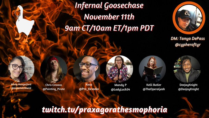 #BuildWithUs this Saturday as we Stream 14hrs of #ttrpgs for #Charity supporting @fisherhousefdtn.  Join us on twitch.tv/praxagorathesm… all day to support a great cause. @cypheroftyr will kick things off with some Infernal Shenanigans at 10amET/7amPT.