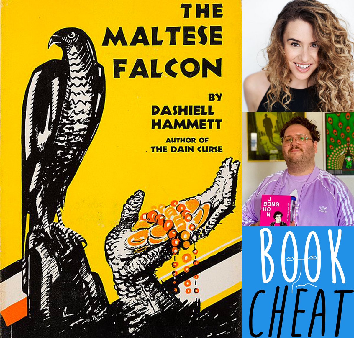Book Cheat (@bookcheatpod) on Twitter photo The latest Book Cheat is all about classic detective story, The Maltese Falcon. <a href="/michellebrasier/">Michelle Brasier</a> and <a href="/ThisisAlexei/">Alexei Toliopoulos</a> join me to wade through the red herrings as detective Sam Spade finds out exactly what the heck is going on! The latest Book Cheat is all about classic detective story, The Maltese Falcon. <a href="/michellebrasier/">Michelle Brasier</a> and <a href="/ThisisAlexei/">Alexei Toliopoulos</a> join me to wade through the red herrings as detective Sam Spade finds out exactly what the heck is going on!