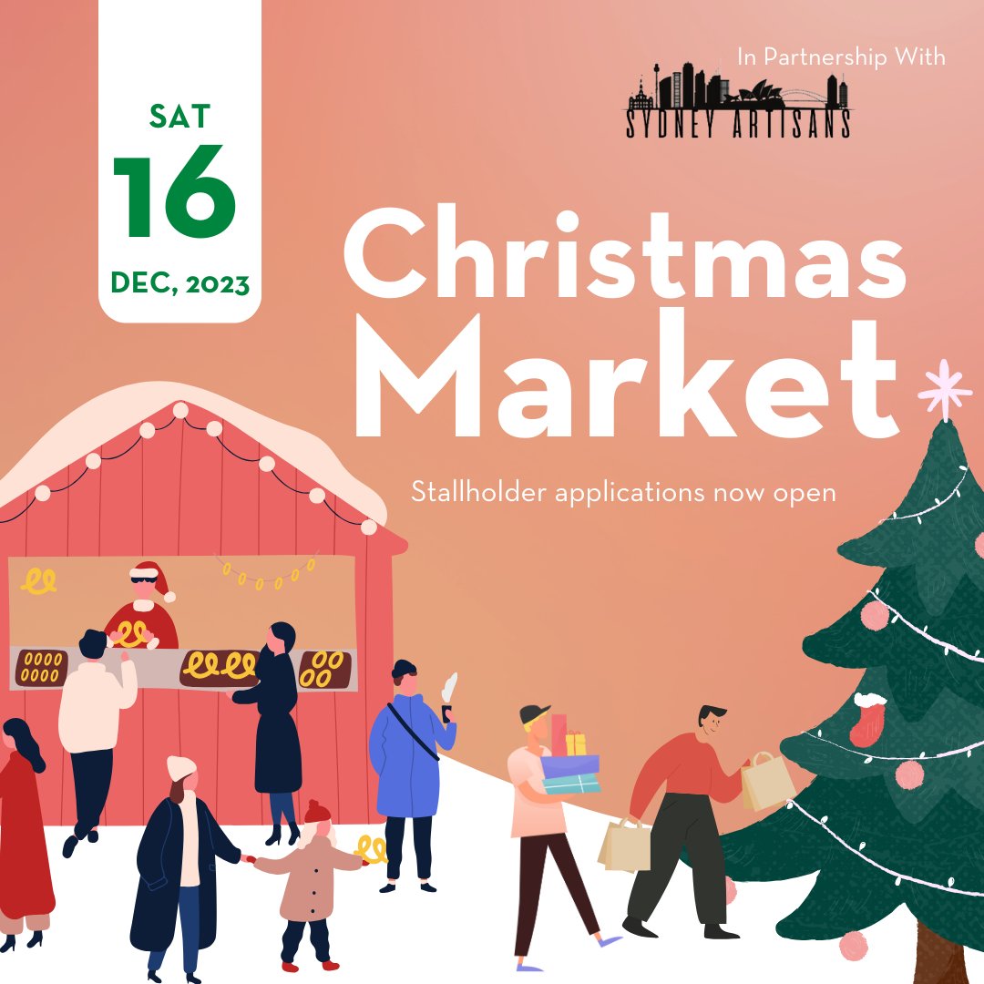 SunshineMeats's tweet photo. We've teamed with Sydney Artisans for our first Christmas market! Think food, Aussie spirits, candles, jewellery, art and photography, flowers, pet products and much more. Local makers keen on a stall can complete our EOI form by November 17.  #market
https://t.co/9QauAZMbSx https://t.co/oCzzEuO4e5