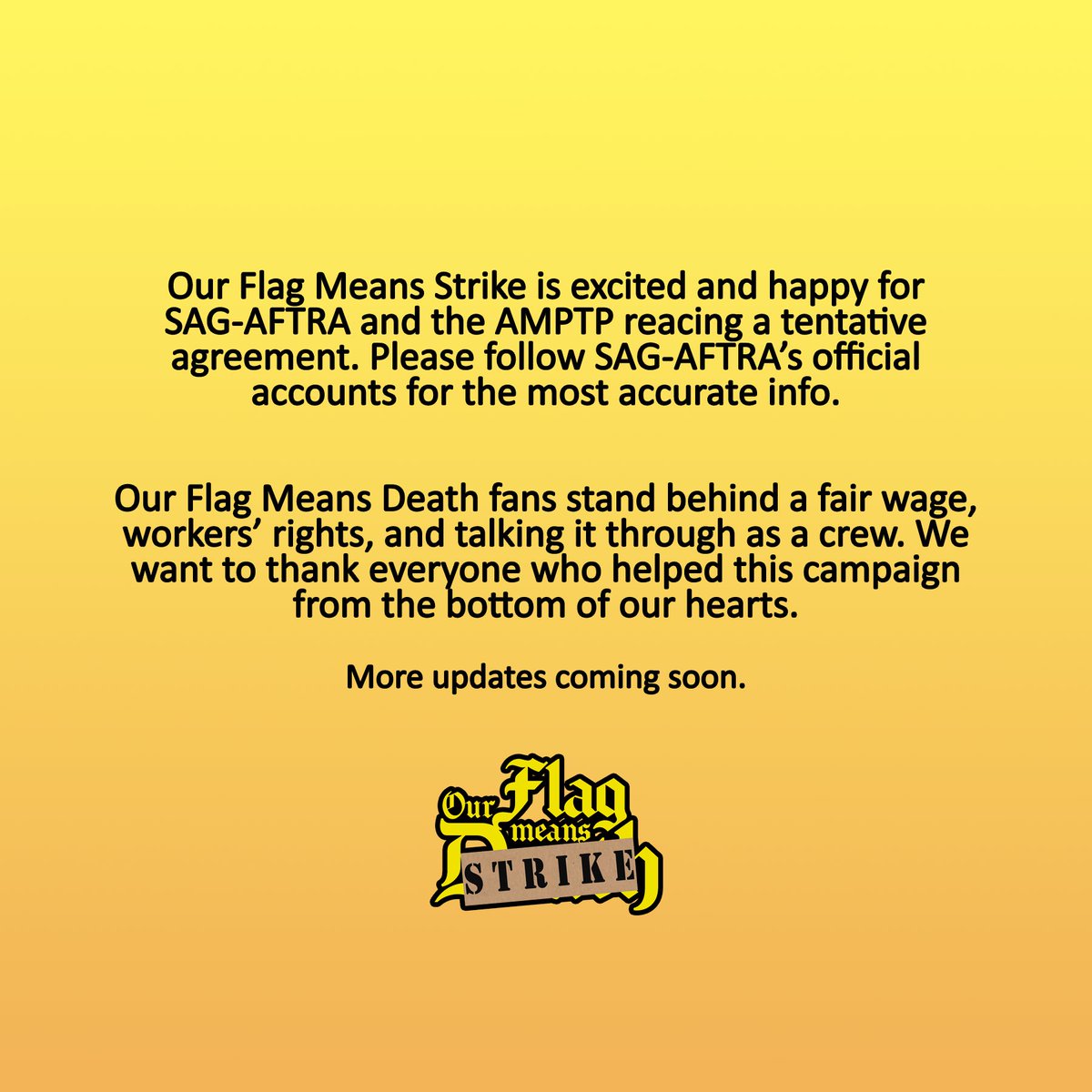 Our Flag Means Strike Snack Squad 🏴☠️ tweet media