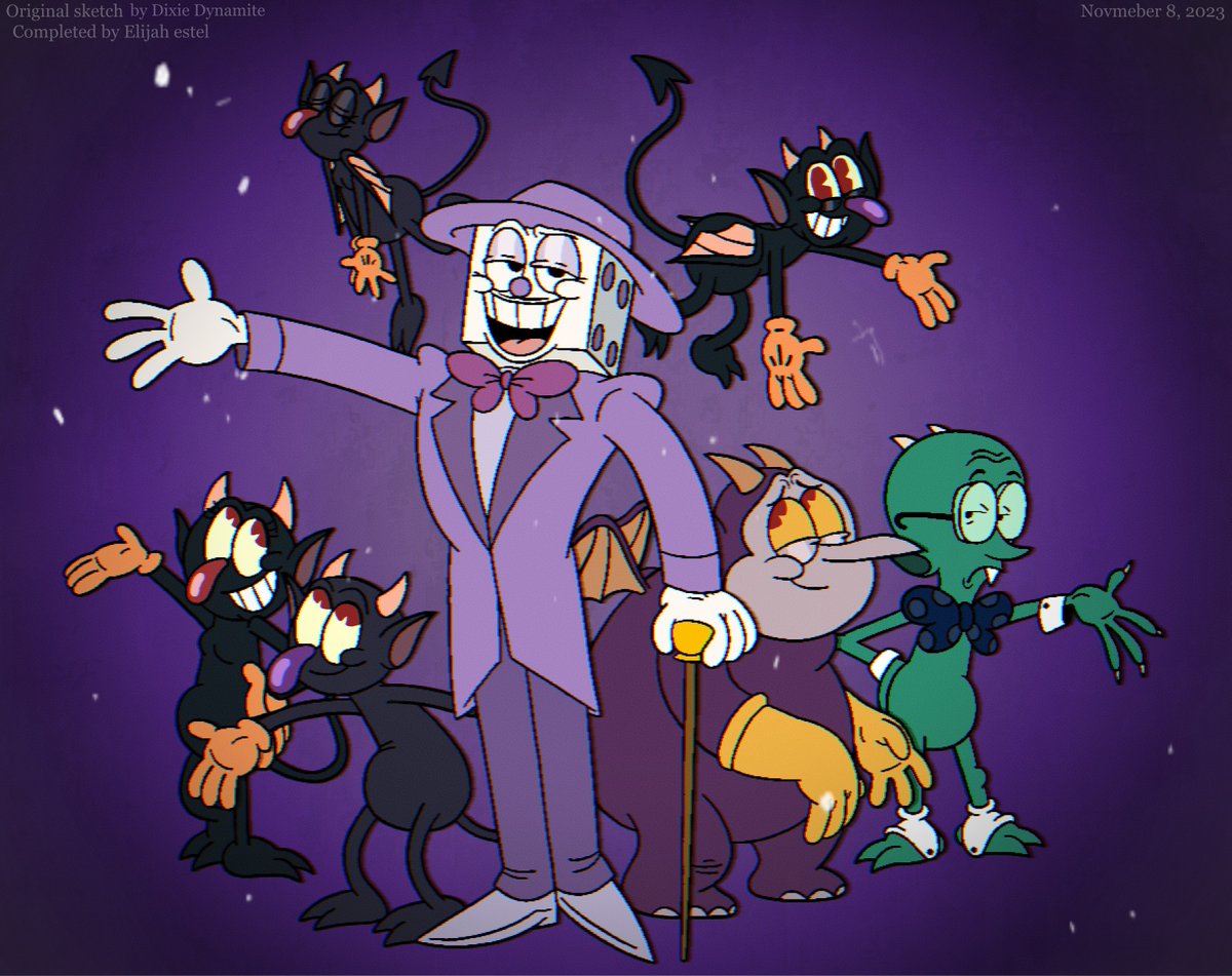 EMEINCstudios's tweet photo. Dice is king, BABY! (completed)
#Cuphead @StudioMDHR https://t.co/zmXopjOA4Y