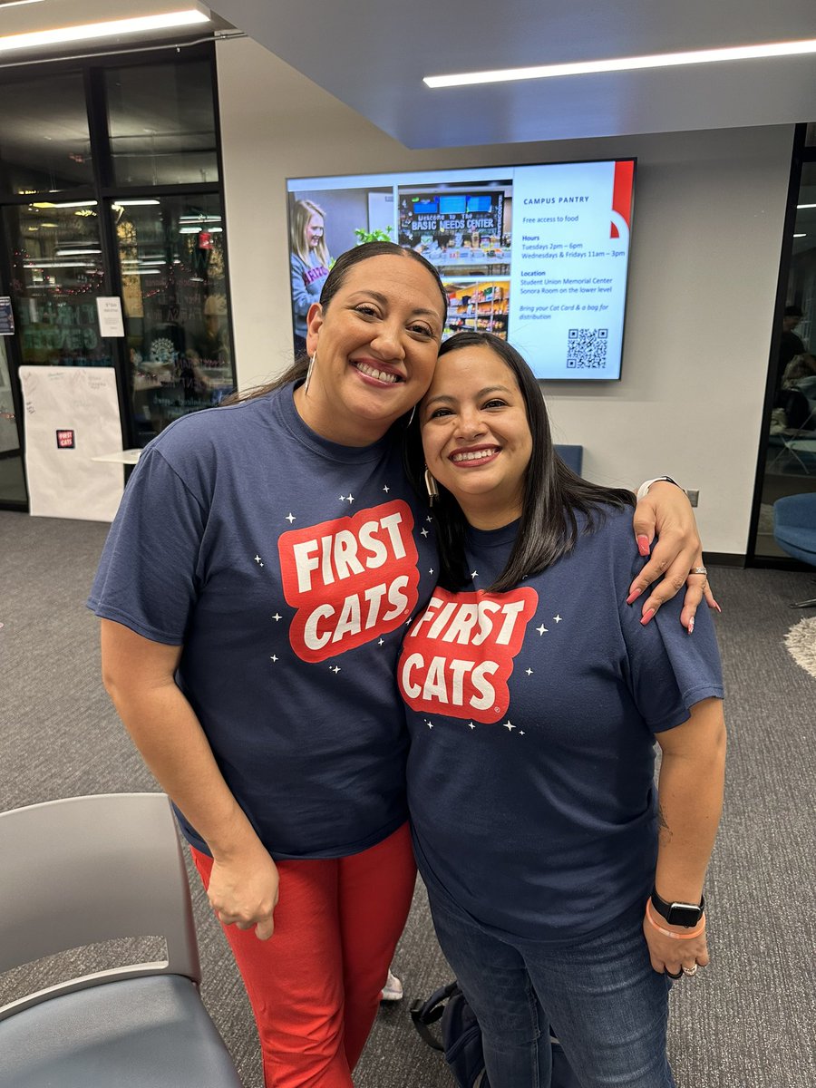 Dra_KSilva's tweet image. Celebrating National First Gen Day! Thank you to the Thrive Center &amp;amp; First Cats for hosting such a wonderful community event. I will always be a proud first gen graduate and professional! #FirstGen #FirstCats