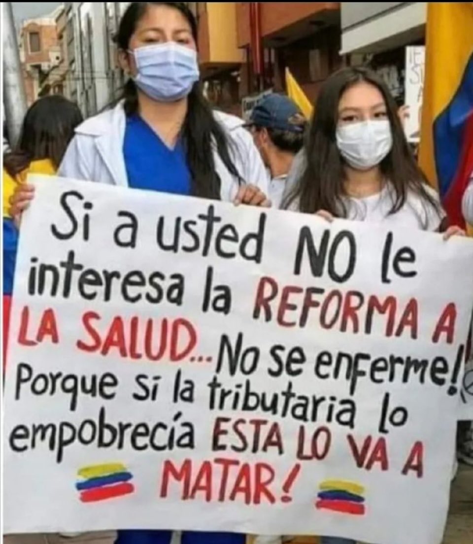 #NoALaReformaDeLaSalud  Petro y su ministro van a dejar sin salud a más de 14 millones de Colombianos, sin medicamentos para pacientes en alto riesgo,  acabarán las EPS por centros de salud que costaría otra reforma  #14N #Planton 
#SOSSalud 🩺#SOSPetroGenocida