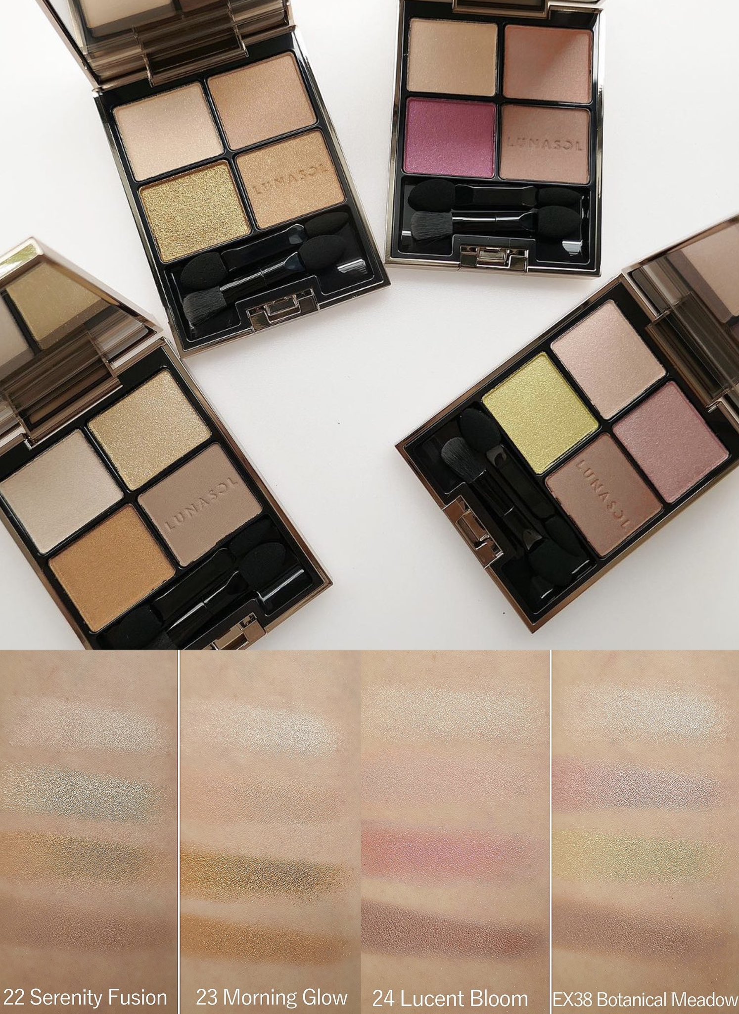 アイカラーレーション EX38 Botanical Meadow (限定) ルナソル アイ