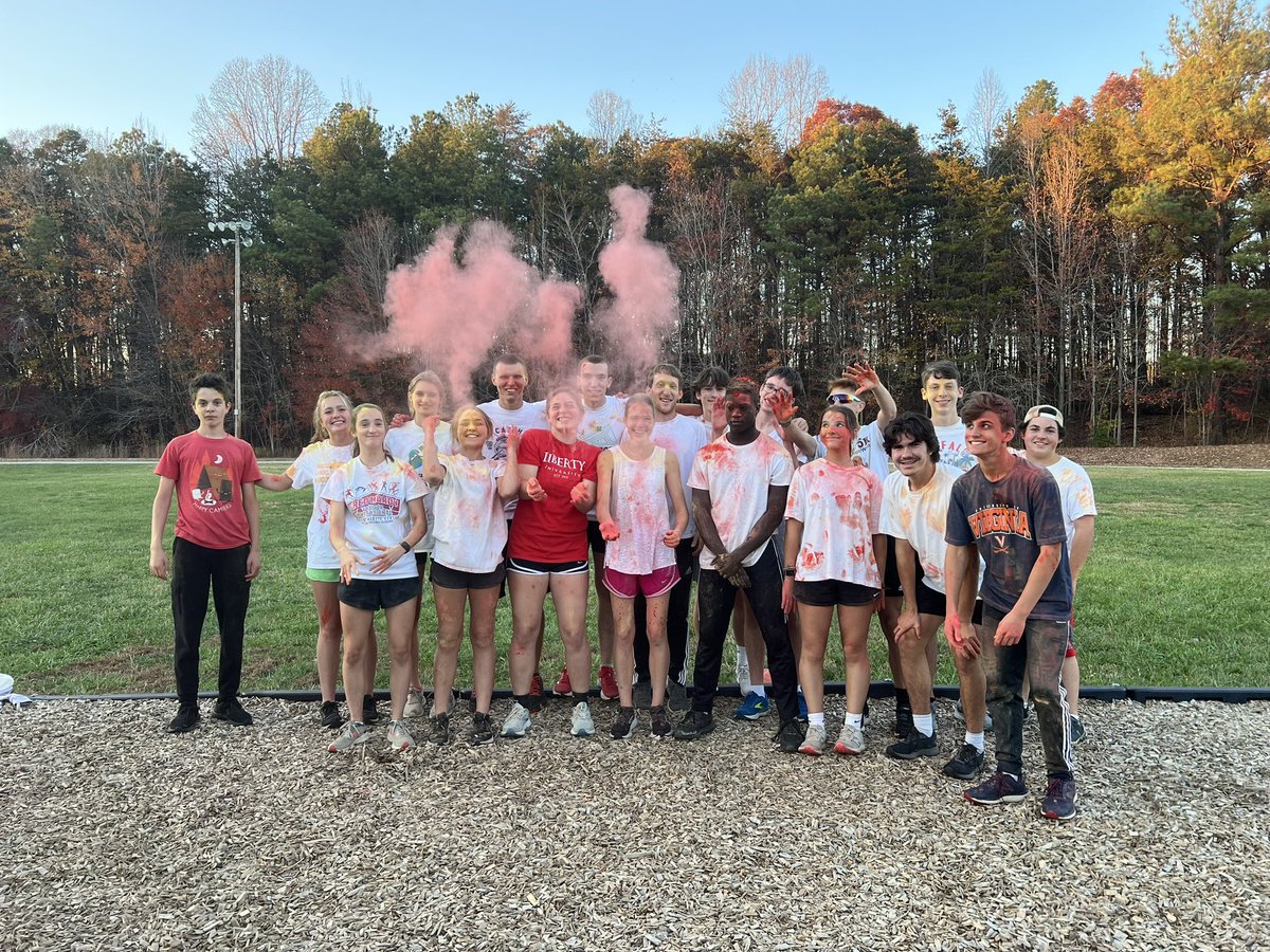 GoochlandXC's tweet photo. Had a blast today celebrating a great cross country season!  We train hard, but we also play hard! https://t.co/e4alVJiLvn
