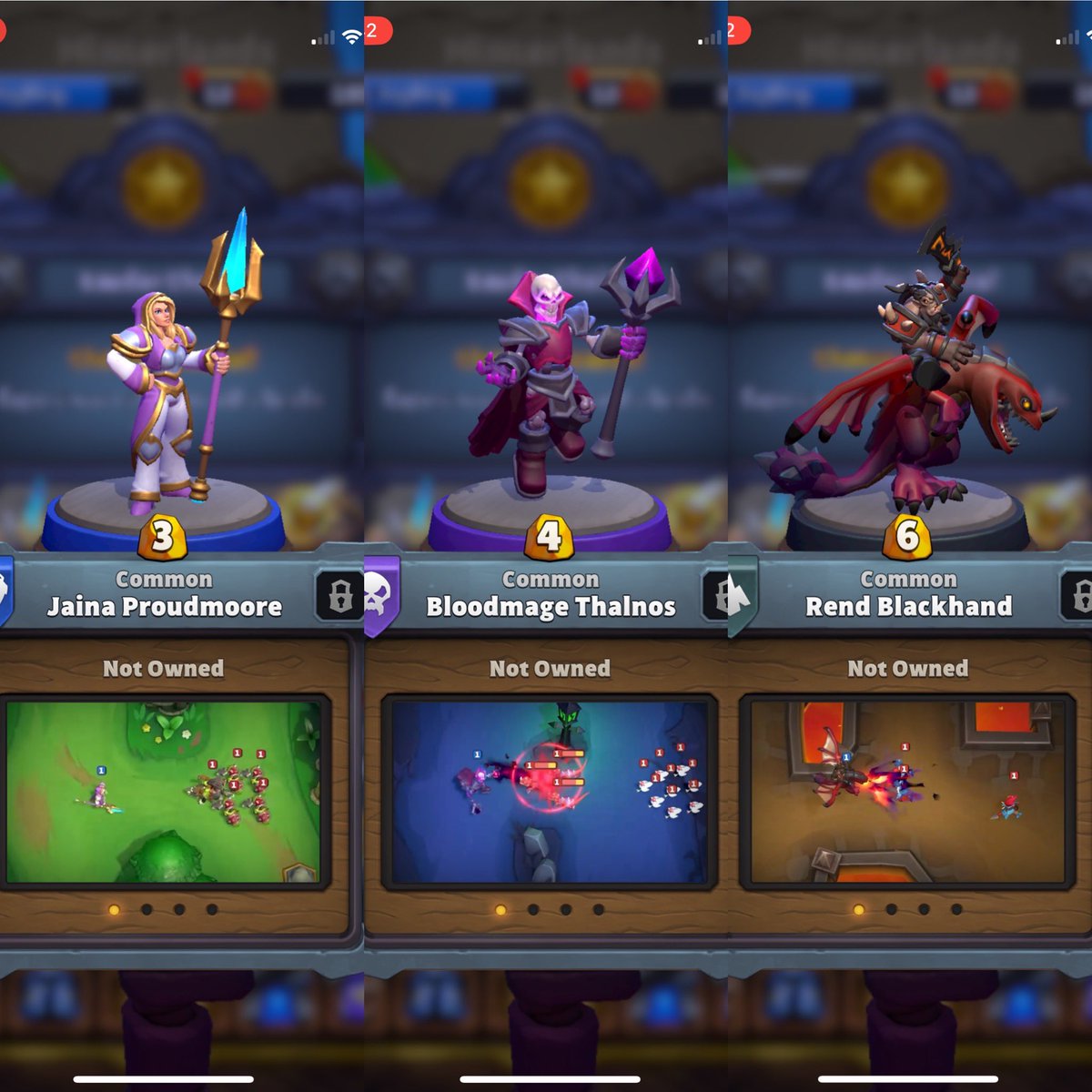 dugdug_o7's tweet photo. Any recommendations? Super early game, second Leader choice. Also, is the Horde pack worth buying?

#WarcraftRumble https://t.co/4SXM1AoR48