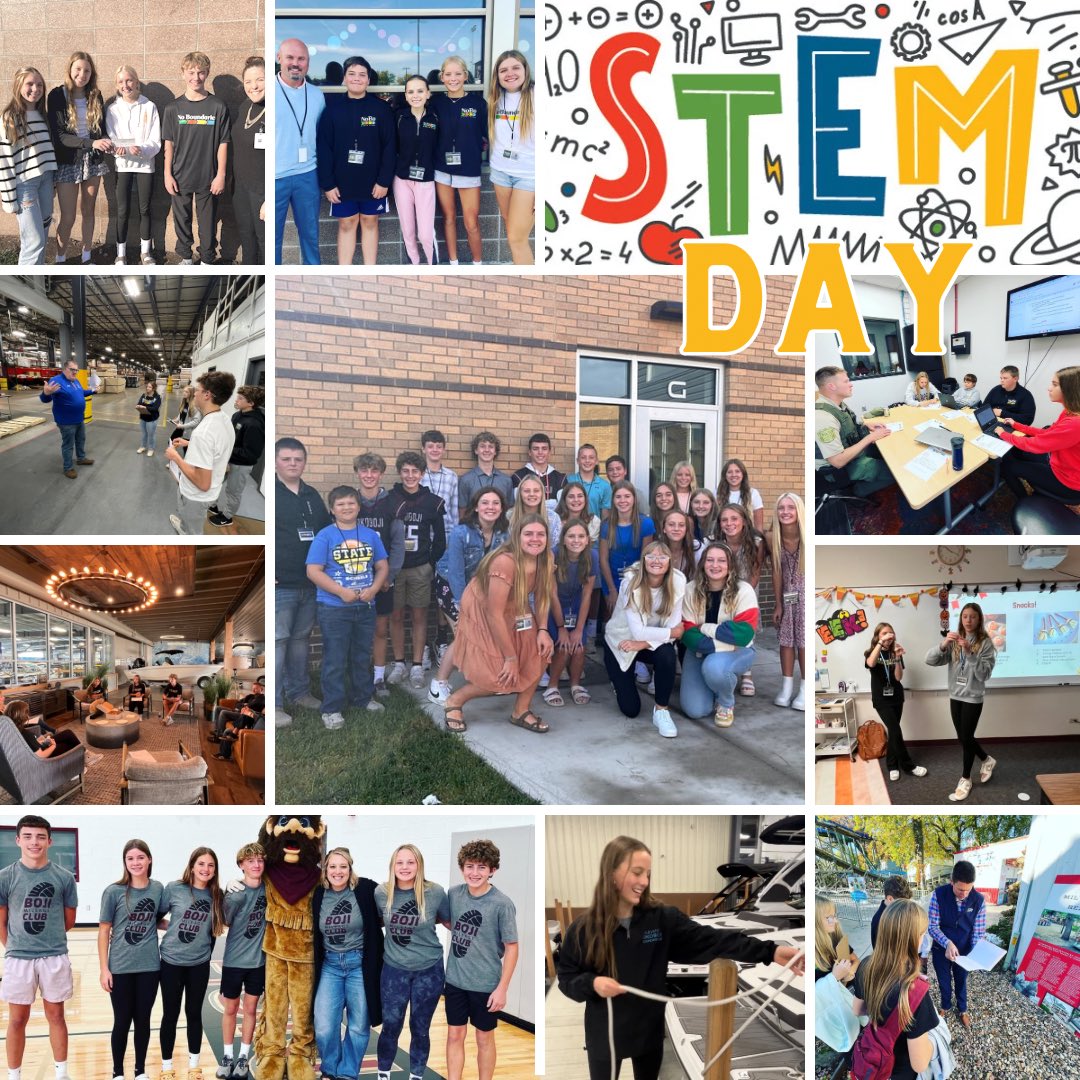 Happy National STEM Day!  We are so thankful for being a STEM BEST program! We appreciate our partners, mentors, students, &amp; those championing our program to make it a success! Here’s to another year of m innovation, collaboration, &amp; critical thinking around all things STEM!