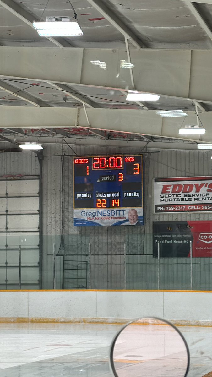 3-1 Wildcats after 2 
Rozdeba 🚨
C.Cochrane 🍎