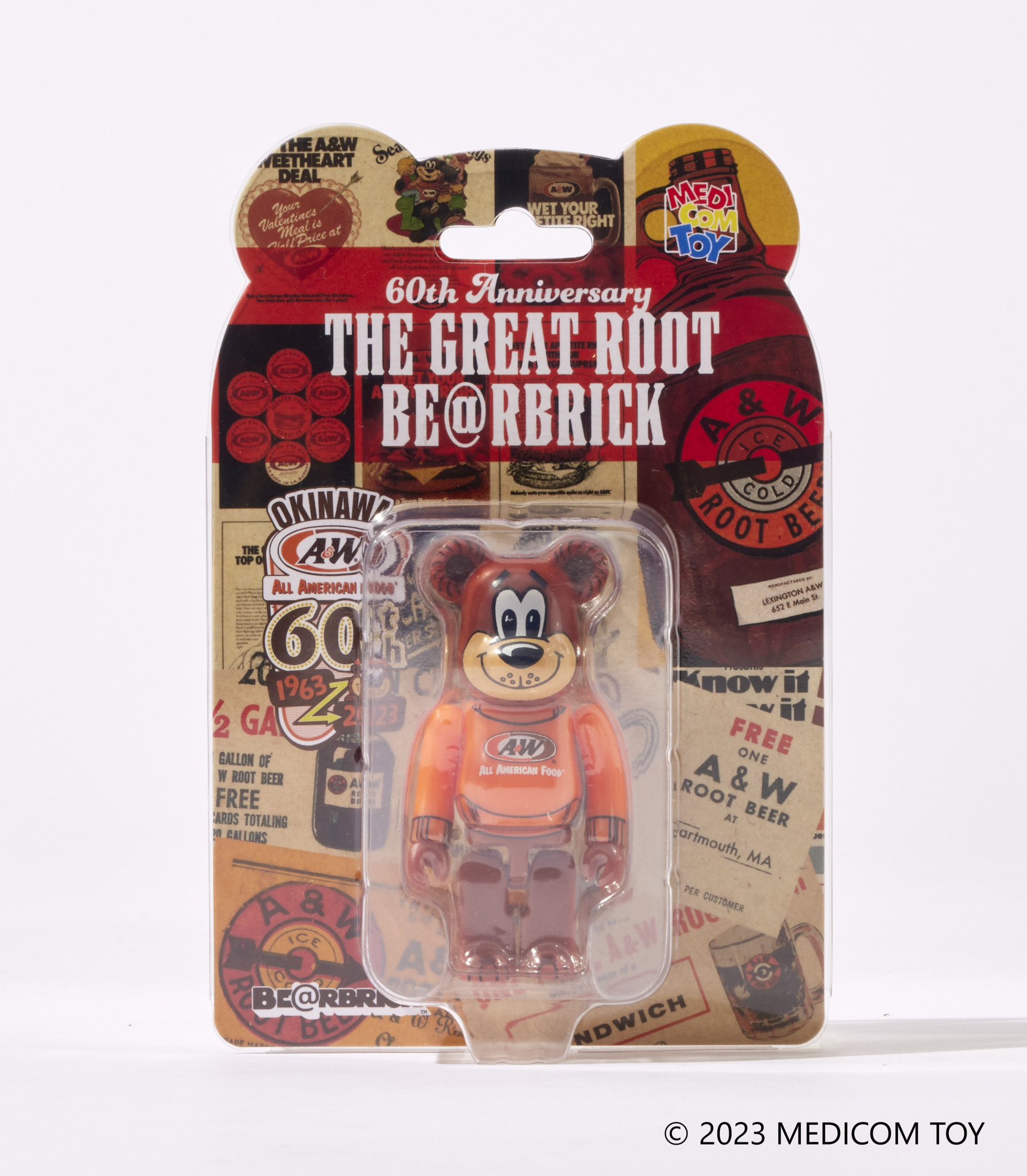 60th Anniversary A&W BE@RBRICK A&W 60th Anniversary BE@RBRICK 新品