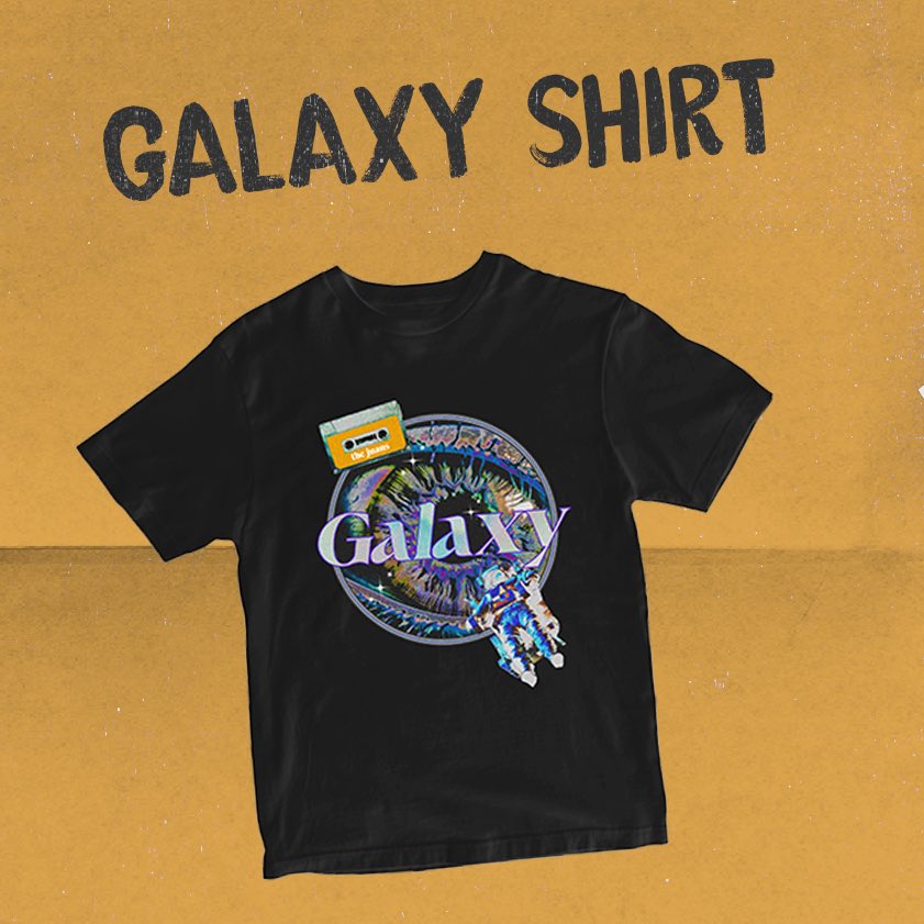 TheJuans_BAND's tweet photo. New merch alert! 📢
Galaxy &amp; Trauma Shirt are now available for online purchase!

Go to https://t.co/54zFeApZu1 to purchase! 😉 https://t.co/lGLvcncpZo