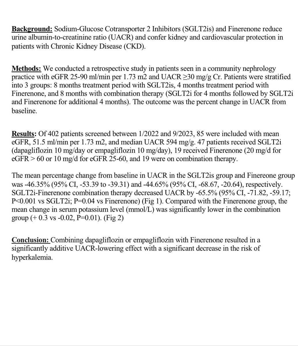 MoHanouneh's tweet photo. @ezeforte @ASNKidney It is not published yet. Here is the abstract. https://t.co/dnxXkVgf3H