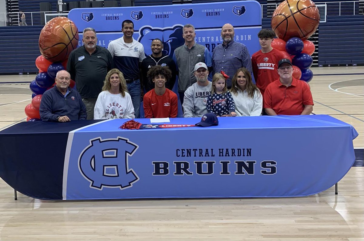 Congratulations Brett Decker signing with <a href="/LibertyMBB/">Liberty Men's Basketball</a>