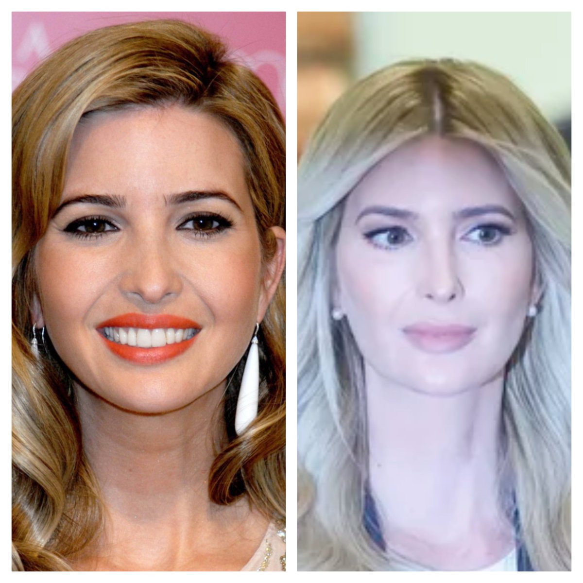 Zmee27's tweet photo. Eyes and Nose #IvankaTrump https://t.co/TVCvFtUYtK