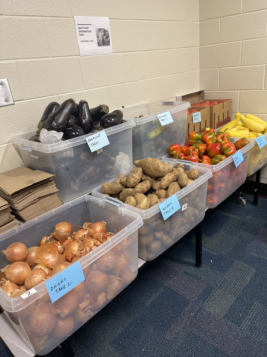 DrLoraleeHill's tweet photo. Our food pantry was stocked today for our monthly food distribution at gmsunitychest for over 70 registered families. Taking donations everyday at student support. #mustministries @GMS_Wildcats @CobbSchools #dedicatedstaff #freshproduce #turkey #milkandeggs #servingourfamilies https://t.co/cN45QOxmll