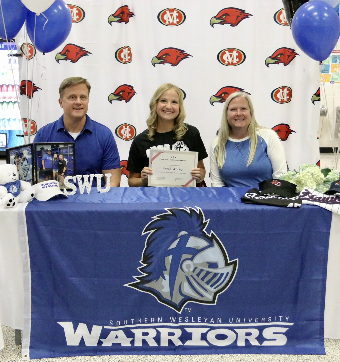 HawksSB's tweet photo. Congratulations to @_ariidavis , @45softballsarah @KylaJones_2024 on signing your commitment at the next level. We are all so proud of you! https://t.co/6yCkMSbi3P