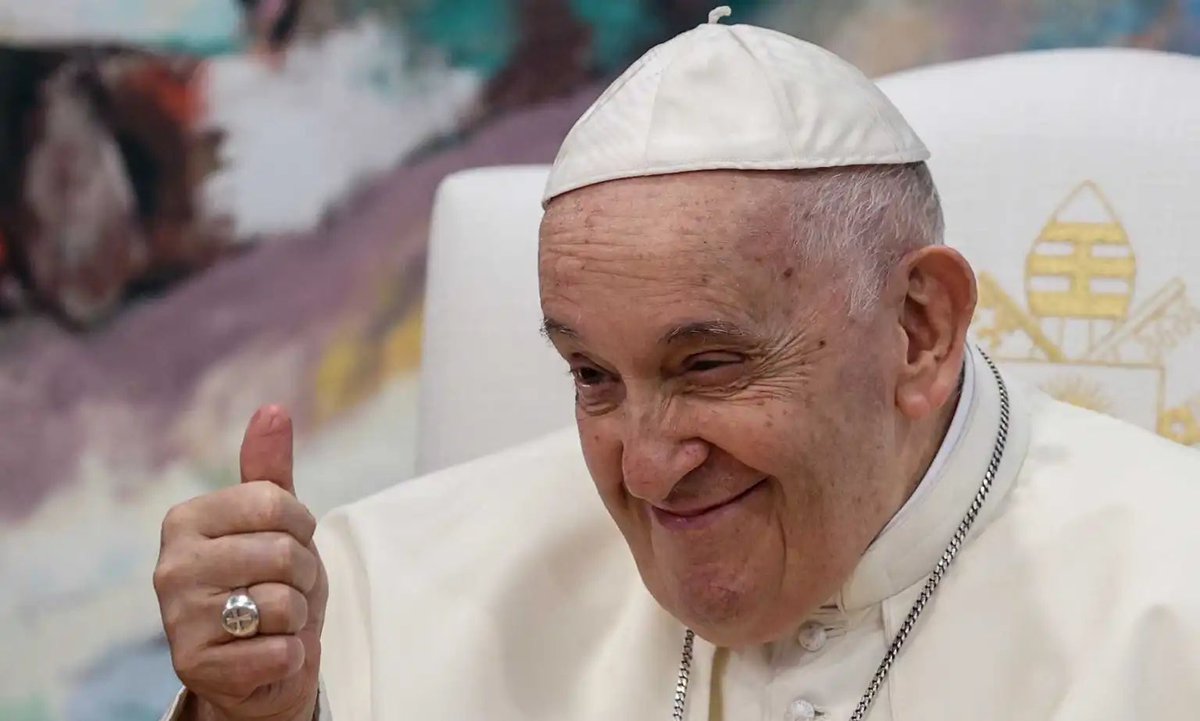 BritanyJHenry's tweet photo. Pope Francis confirms trans people can be baptised, act as godparents or witnesses to marriage under the same conditions as any other adult. https://t.co/F2dyXSr0Rw