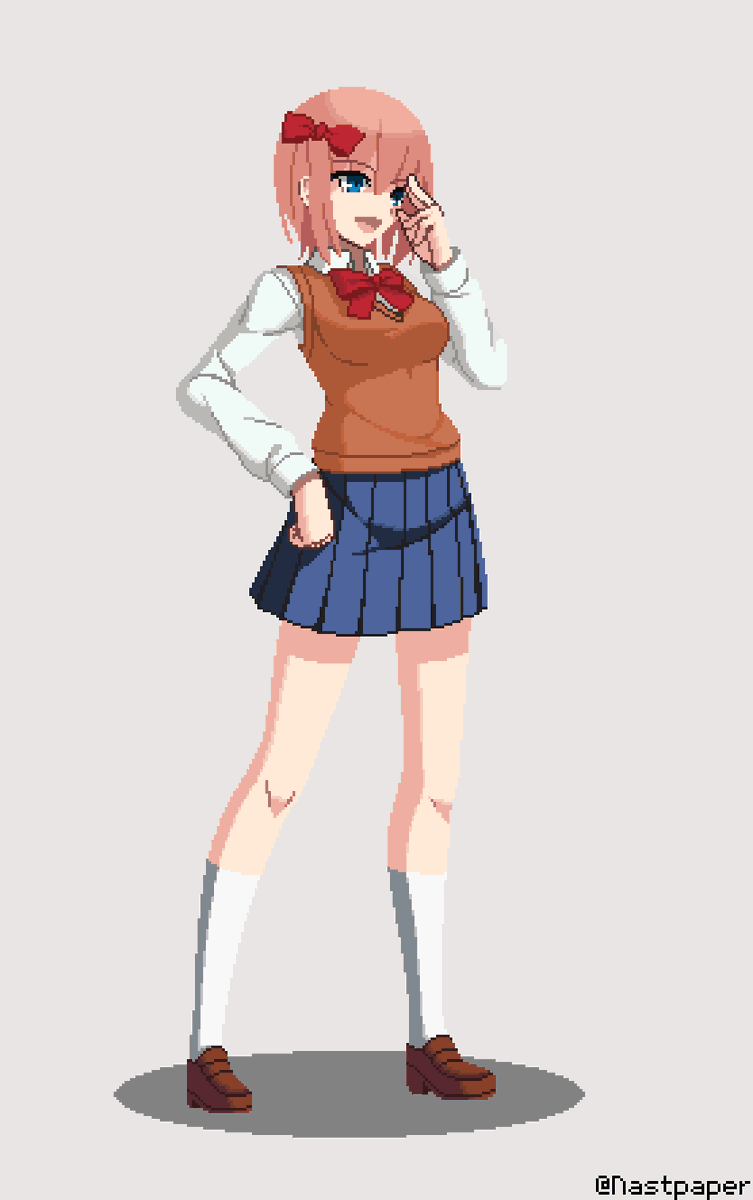 #DDLC #DDLCfanart #Sayoriddlc #justSayori  #ドキドキ文芸部 #MELTYBLOODTYPELUMINA #melty撮影
Oh....Good