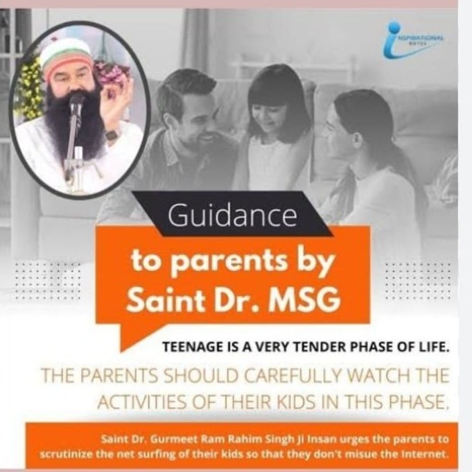 ManpreetBhari1's tweet photo. Saint Ram Raheem advice to be like a friend with them as it helps you to connect with your children, build trust &amp; bridge the generation gap. All these tips helps in building a healthy &amp; strong #ParentChildBonding as well as help your child to be successful in life. https://t.co/d1Meq8P5zm