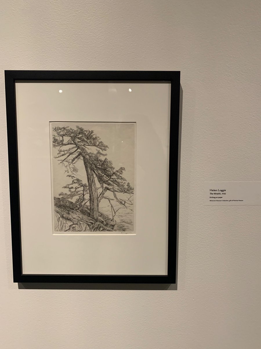 WAStateWomen's tweet photo. Saw these @WAStatewomen #WAwomen in the wild at @Whatcom_Museum for their coastal views exhibit! #womeninart #womeninhistory #whatcomhistory #bellingham 

#ElizabethColborne #HelenLoggie https://t.co/OVhqYNgnCI