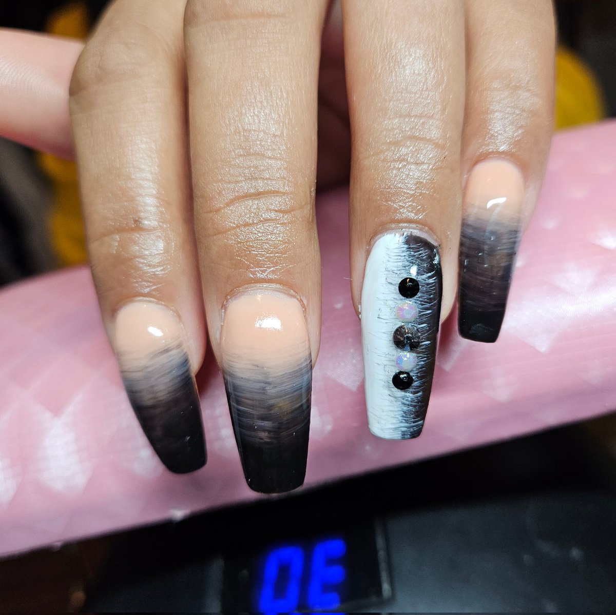 Practice practice practice. Motivated is just the beginning to successful. #motivated #acrylicnails #nailtrends #nailart