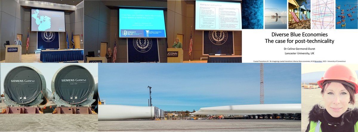 Thoroughly enjoyed the first day of Coastal Transitions III, the inspiring paper presentations, the discussions after the keynote, meeting other participants, and visiting the state pier and offshore wind marshalling facility! #blueeconomy #coastaltransitions @MarSocSci