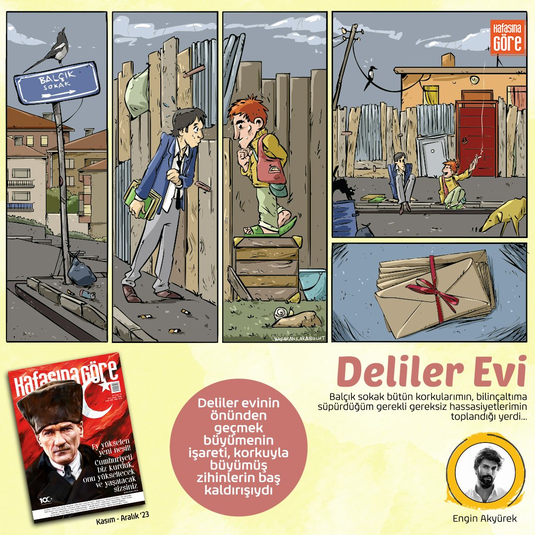 EnginAkyurek_Pe's tweet photo. Compartimos en nuestras páginas de FB la traducción al español de #DelilerEvi el relato que #EnginAkyurek publicó en la más reciente edición de la revista #Kafasinağore 
#EnginAkyürekUruguay 
#LegiónAkyürekPerú 

https://t.co/WSXgJMvqC6 https://t.co/MapaYDo2nF