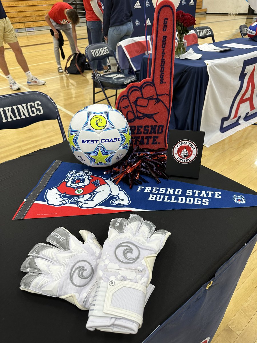 I’m officially a Bulldog! I said Fres-yes to play D1 soccer at <a href="/FresnoStateWSOC/">Fresno State Soccer</a> next fall. 
<a href="/ImYouthSoccer/">ECNL/GA/Recruiting/College Soccer</a> 
<a href="/SacUtd_soccer/">Sacramento United</a> 
<a href="/GAcademyLeague/">Girls Academy</a> 
#NationalSigningDay