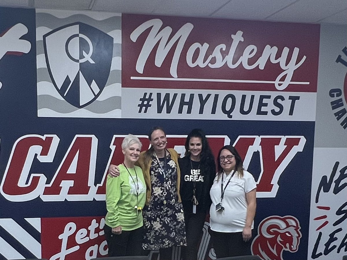 nickiatquest's tweet photo. Today we welcomed Bridge Academy to our school! We love sharing what we do! Our students and staff have such strong “Questimonies” on why we personalize our learning.  #whyiquest #utahpcbl @UtahCharters @QuestJrHS #cultureoflearning https://t.co/stnhHXZ5aZ