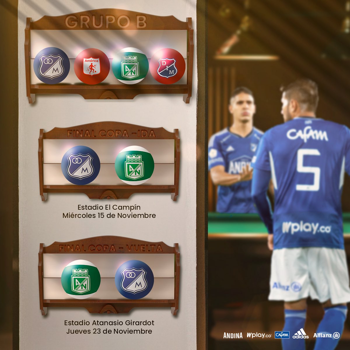 Millonarios FC tweet media