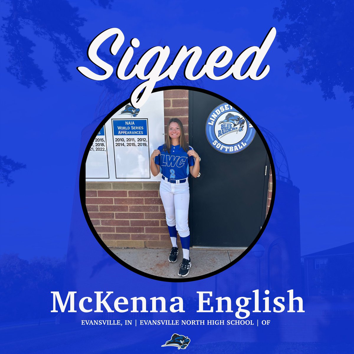 🖋️Signed 

Welcome to the family,  <a href="/MckennaEnglish/">McKenna English</a> !

#GoBlueRaiders 💙⚔️