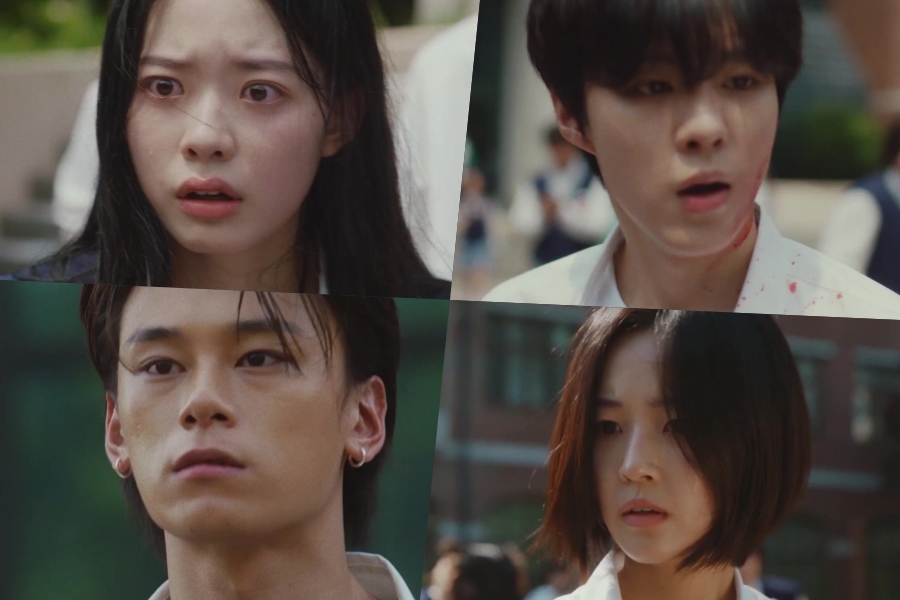 soompi's tweet photo. WATCH: #LeeJaeIn, #KimWooSeok, #ChaWooMin, #ChoiYeBin, And More Play A Deadly Game Of Mafia In "#NightHasCome" Teasers
https://t.co/3FoVIxj92p https://t.co/qtlPcpMuY3