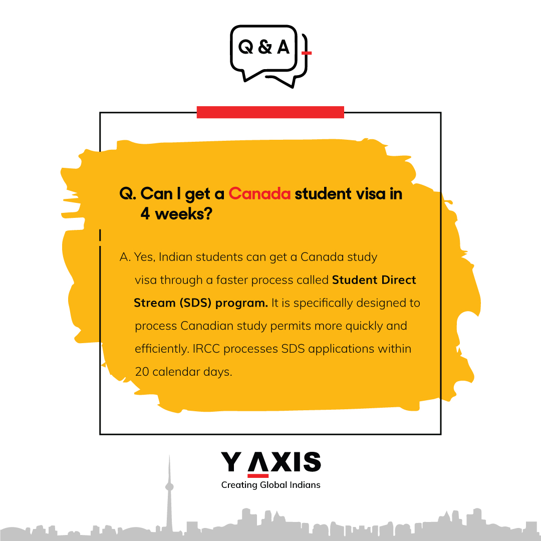 yaxisstudy's tweet image. The SDS program is a faster way for international students to get a Canadian student visa.

y-axis.com/visa/study/can…

#QuestionAndAnswer #CanadaStudentVisa #StudentDirectStream #SDSProgram #YAxis