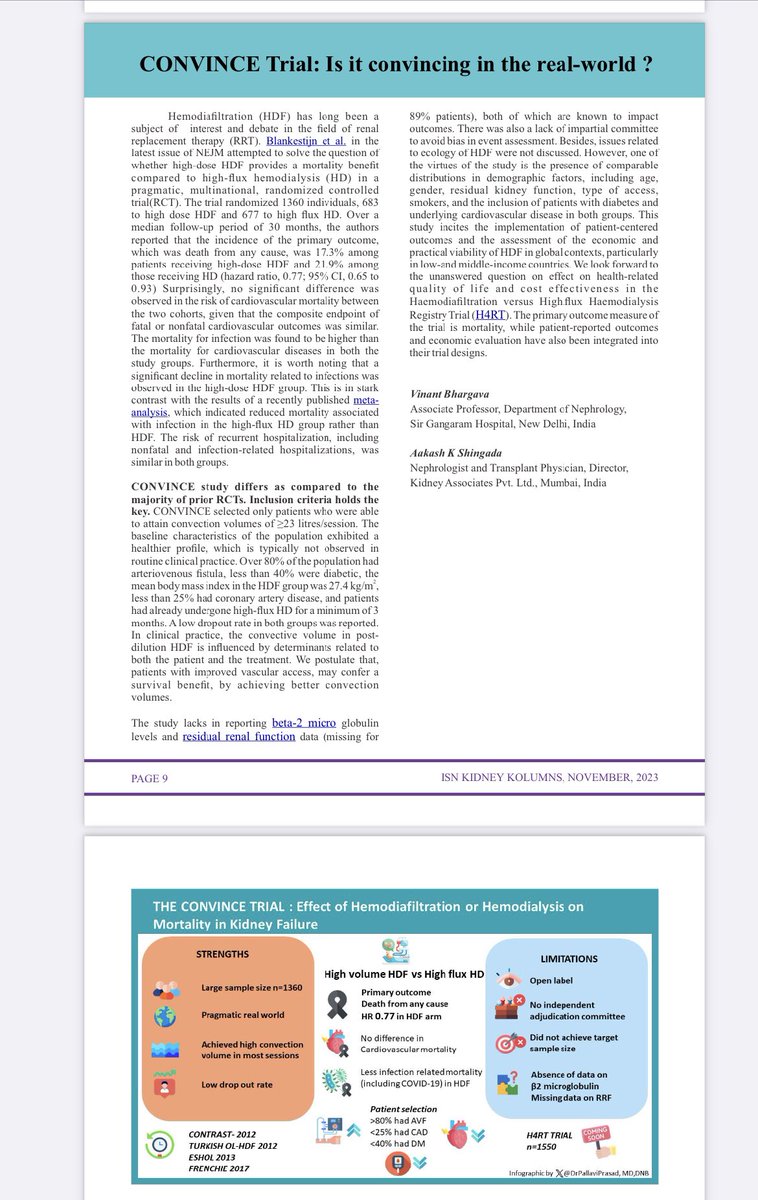 The 3rd edition of the @isn_india Newsletter is out! Editors-in-Chief: @nair_sanj @MayuriTrivedi80 We hope you enjoy reading. Looking forward to your feedback at education@isn-india.org. Regards The Editors' Desk Indian Society of Nephrology