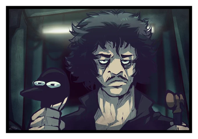 Had a dream where it was just the hallway scene from Oldboy, but he was fighting Canadian Geese instead 
