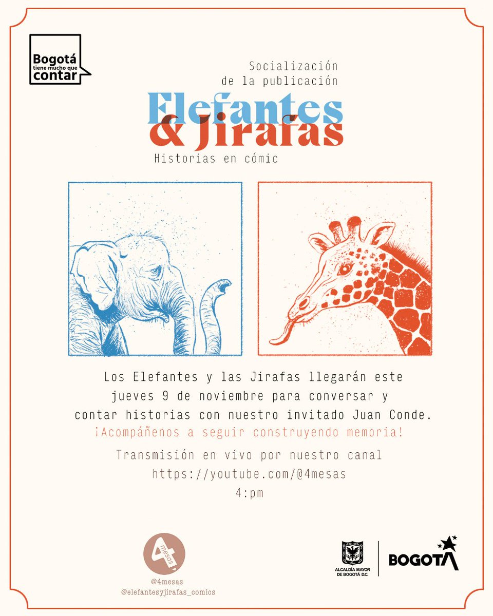 ¿Nos vemos mañana?
#4mesas #cómiccolombiano