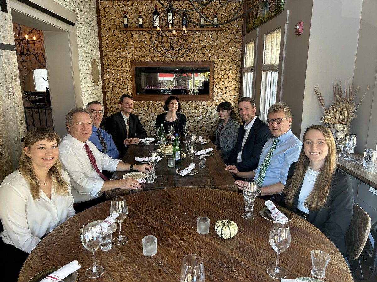 Uni Cologne NY (@unicologneny) on Twitter photo ➡️Recap: This afternoon in #Washington, DC: Speakers luncheon, followed by a discussion about innovative transatlantic research in #neuromechanics with the C3NS scientists, our partner organizations, and interested attendees at the German Embassy! 🤖🪰🐭🔬 <a href="/GermanyinUSA/">German Embassy Washington</a> ➡️Recap: This afternoon in #Washington, DC: Speakers luncheon, followed by a discussion about innovative transatlantic research in #neuromechanics with the C3NS scientists, our partner organizations, and interested attendees at the German Embassy! 🤖🪰🐭🔬 <a href="/GermanyinUSA/">German Embassy Washington</a>