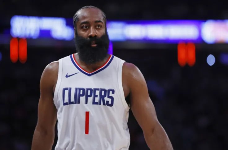 BallsackSports's tweet photo. James Harden is reportedly “growing disgruntled” in LA. https://t.co/4BQIpCXFQr