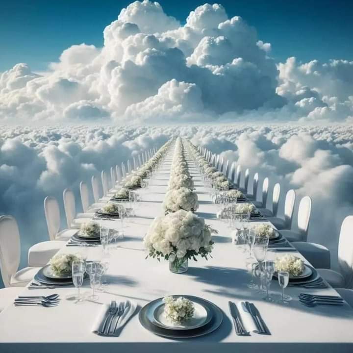 elsiervo__'s tweet photo. Bienaventurados los que son invitados a las bodas del Cordero. ☁️❤️ https://t.co/99Th6mKkEF